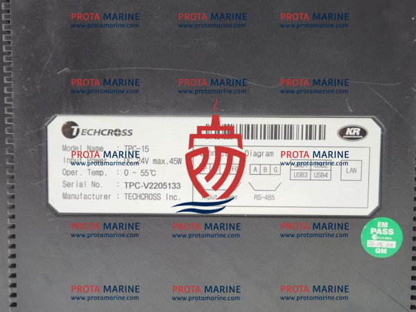 Techcross TPC-15 Ballast Water Management Display | Water Ballast Treatment System - Image 3