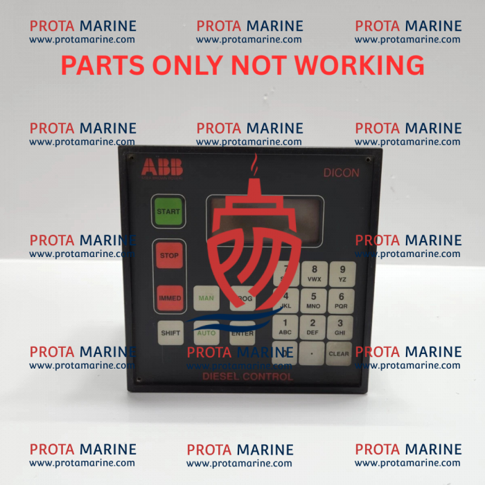 ABB DICON CMA112 Diesel Control Unit 3D DE3 000 13 | Marine Engine Automation