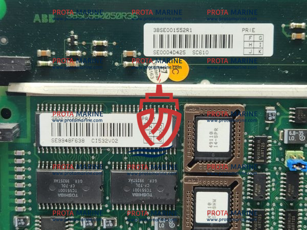 ABB 3BSE001552R1 Submodule Carrier PCB SC610 – Advant Controller 100 Series - Image 3