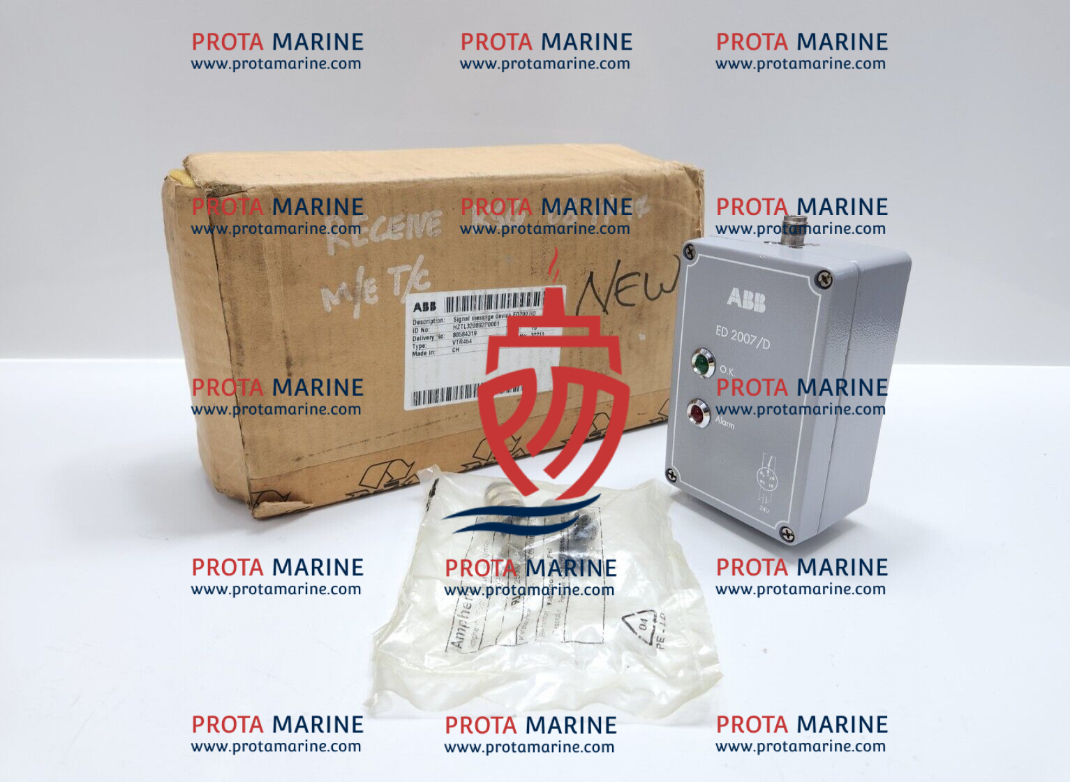 ABB ED 2007/D Signal Message Device 659723 – Marine Alarm Control Panel