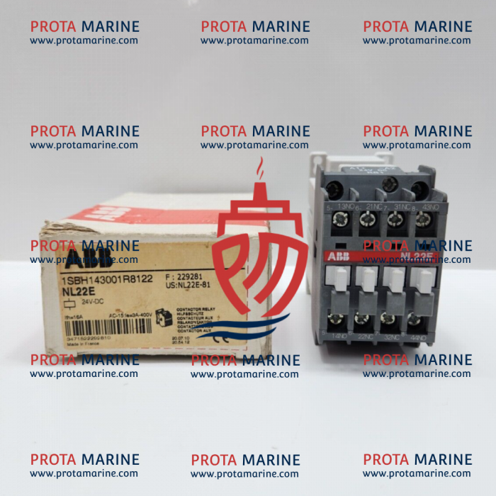 ABB NL22E Contactor 1SBH143001R8122 – Marine Electrical Control Spare