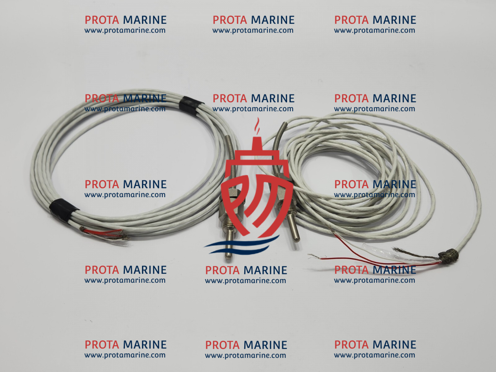 ABB 61089543 PT100 Temperature Sensor for Marine Automation (Lot of 2)