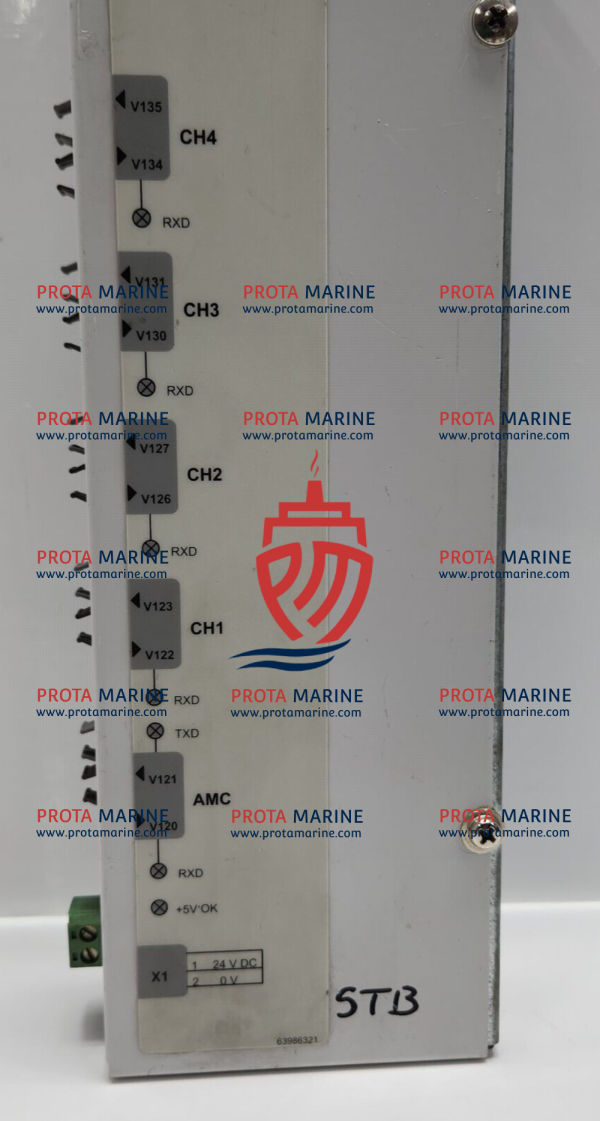 ABB NPBU-42C PPCS Branching Unit 64011821D - 4 Channel Marine Automation - Image 3