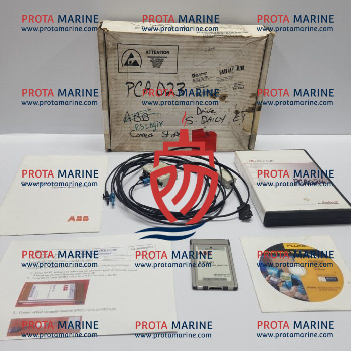 ABB DriveWindow 2.40 PC Card Kit 64547992 with DDCS Adapter & Cable