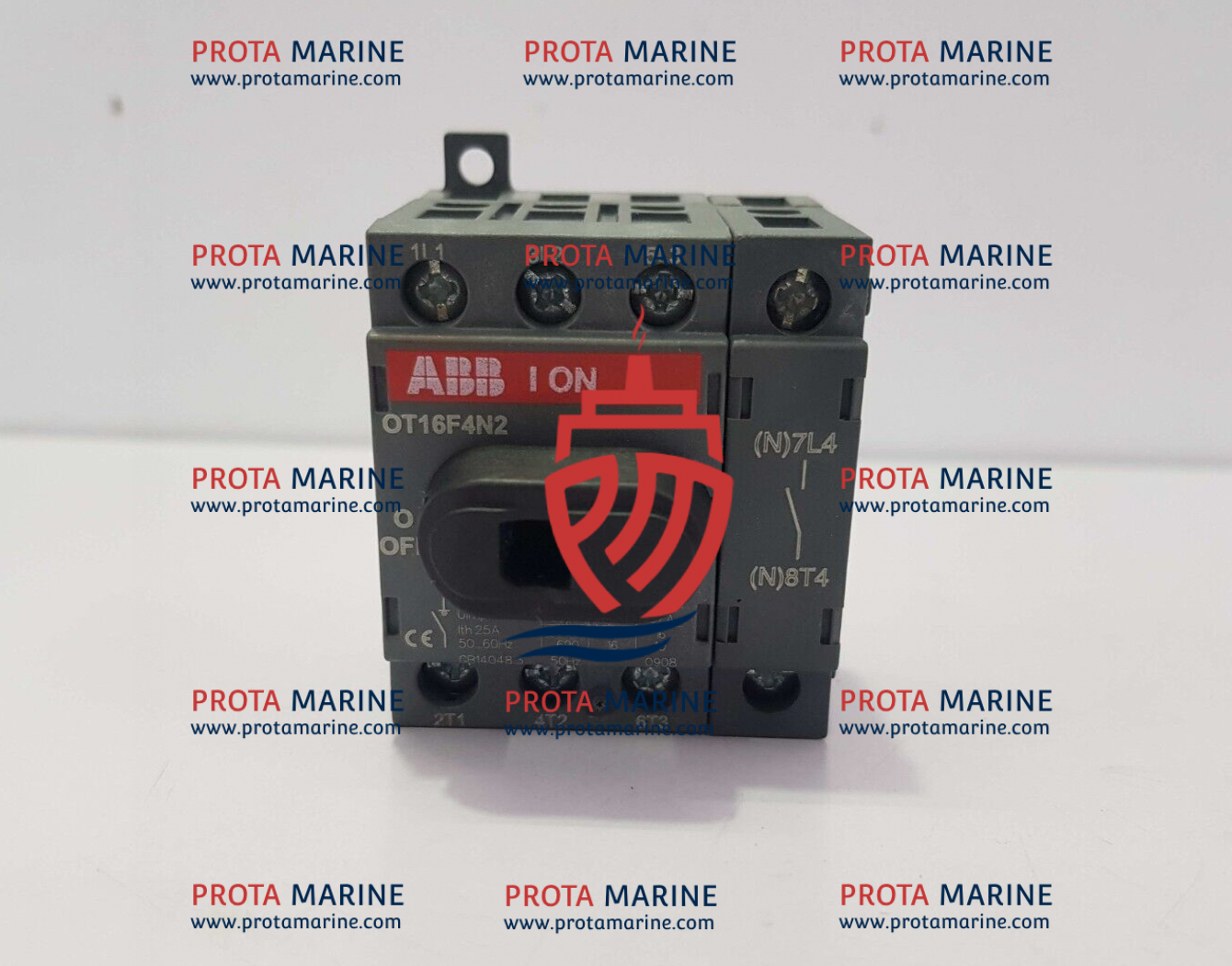 ABB OT16F4N2 Switch-Disconnector 16A 4-Pole Isolator Switch | Marine Spares