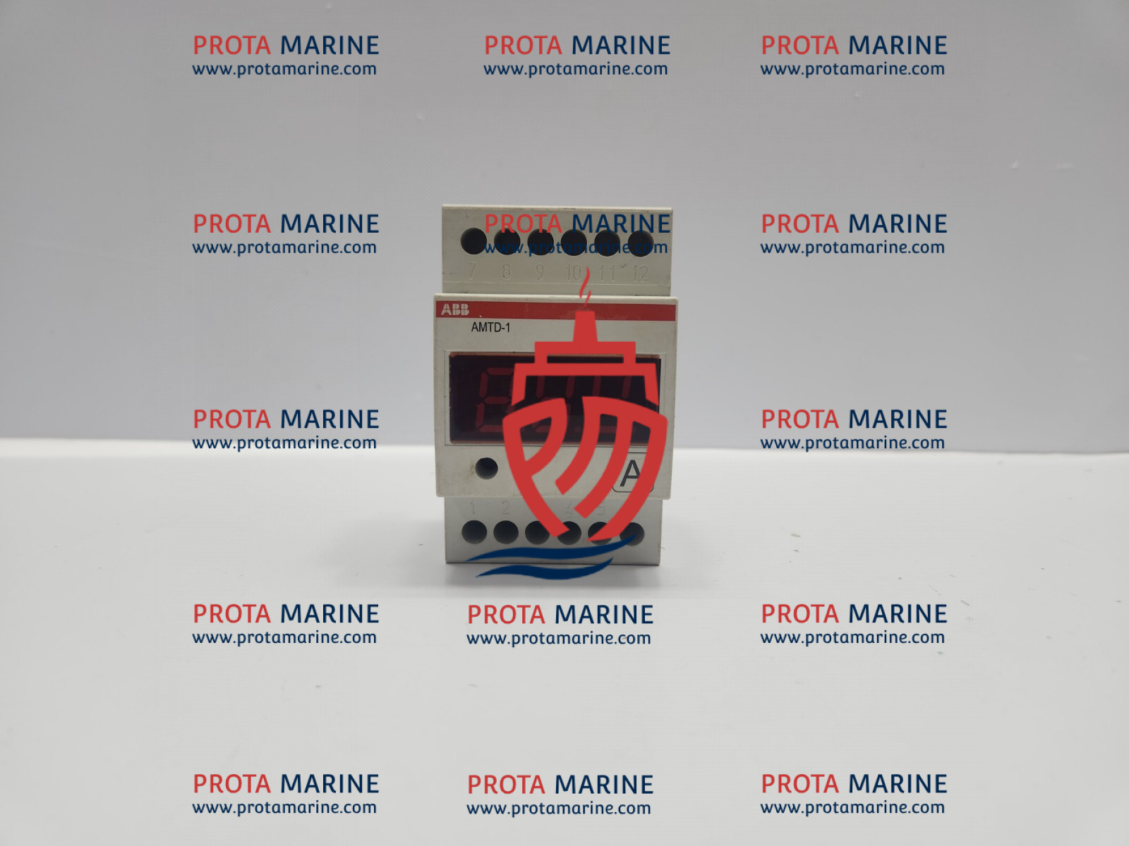 ABB AMTD-1 Digital Ammeter – Marine Electrical Panel Current Measurement