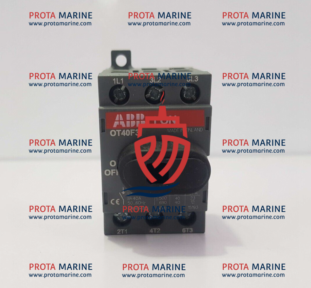 ABB OT40F3 Switch Disconnector 3P 40A 600VAC Marine Electrical Supply