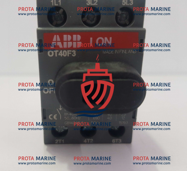 ABB OT40F3 Switch Disconnector 3P 40A 600VAC Marine Electrical Supply - Image 2