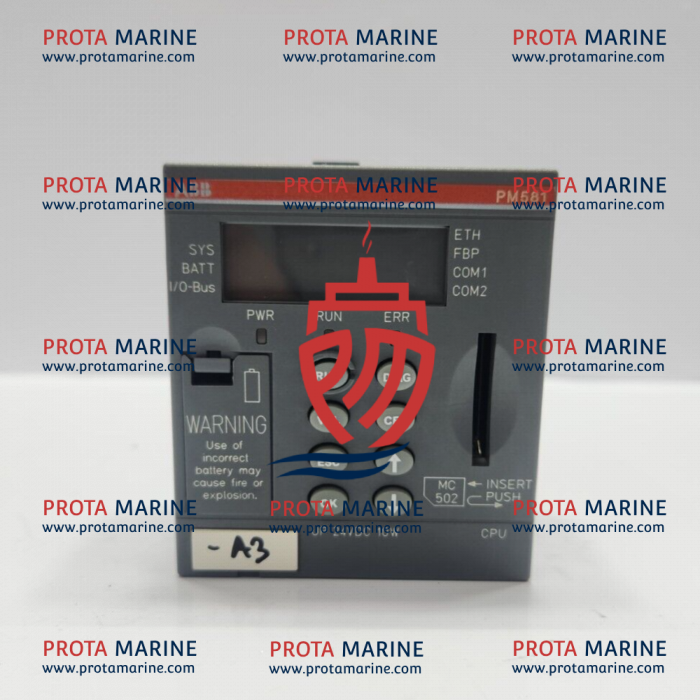ABB PM581-ETH C2 Central Processing Unit 256KB Ethernet 1SAP140100R0170