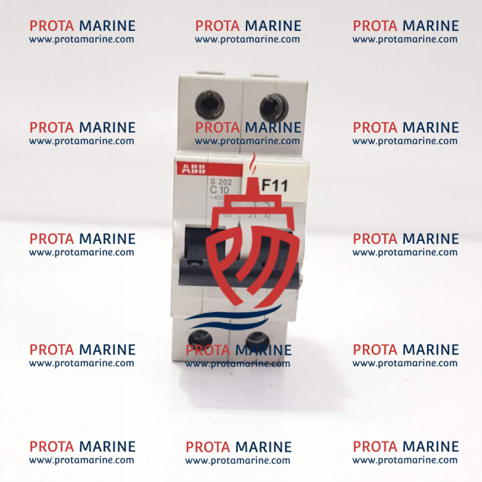 ABB S202 C10 Miniature Circuit Breaker 2CDS252001R0104 – Marine Electrical Protection