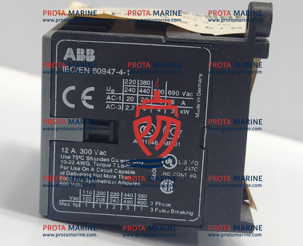 ABB B6-30-10 3-Pole Mini Contactor 24V 12A | Marine Electrical Control - Image 4