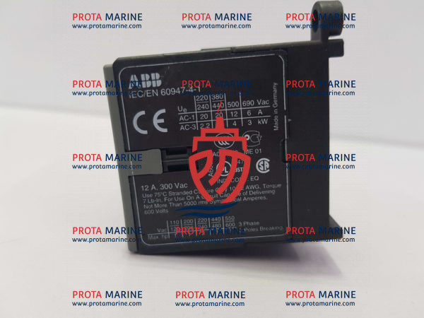 ABB BC6-30-10 Mini Contactor 12A 300VAC | Marine Electrical Control - Image 3