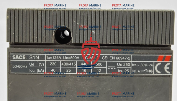 ABB Sace Isomax S1N Circuit Breaker 125A - Marine Electrical Distribution - Image 2