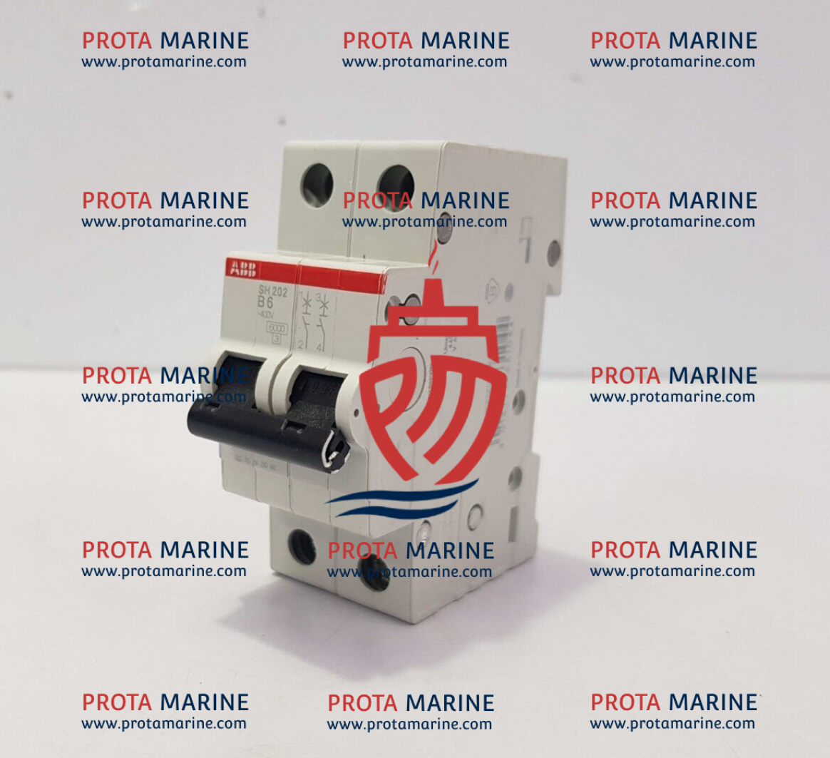 ABB SH202 B6 Miniature Circuit Breaker 2CDS212001R0065 | Marine Ship Spares