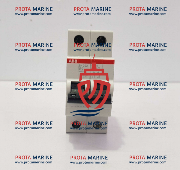 ABB SH202 B6 Miniature Circuit Breaker 2CDS212001R0065 | Marine Ship Spares - Image 2