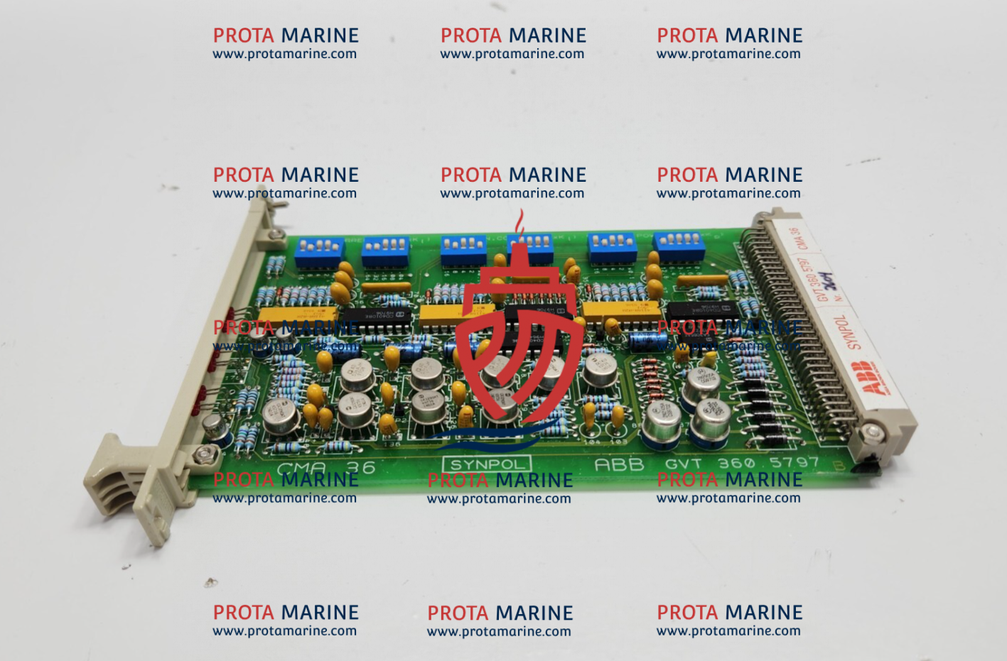 ABB Synpol CMA 36 PCB Card GVT 360 5797 – Marine Automation Spare