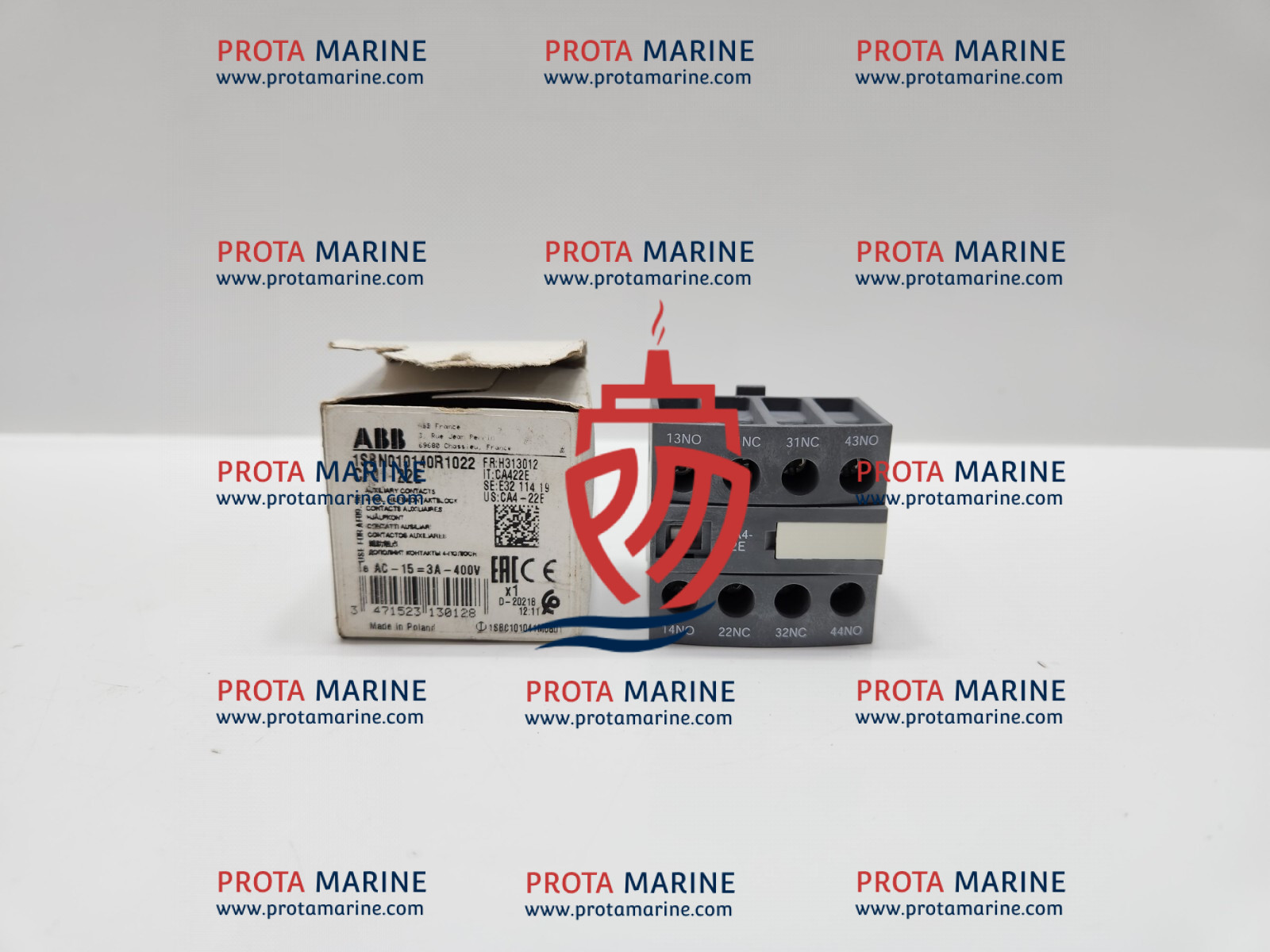 ABB CA4-22E Auxiliary Contact Block 1SBN010140R1022 | Marine Control Panels