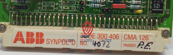 ABB Synpol D CMA 126 PCB Card 3DDE 300 406 – Marine Automation Spare - Image 4
