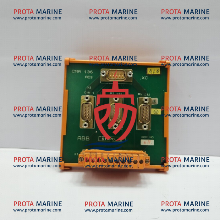 ABB Synpol D CMA 136 PCB Module – Marine Automation Control Board