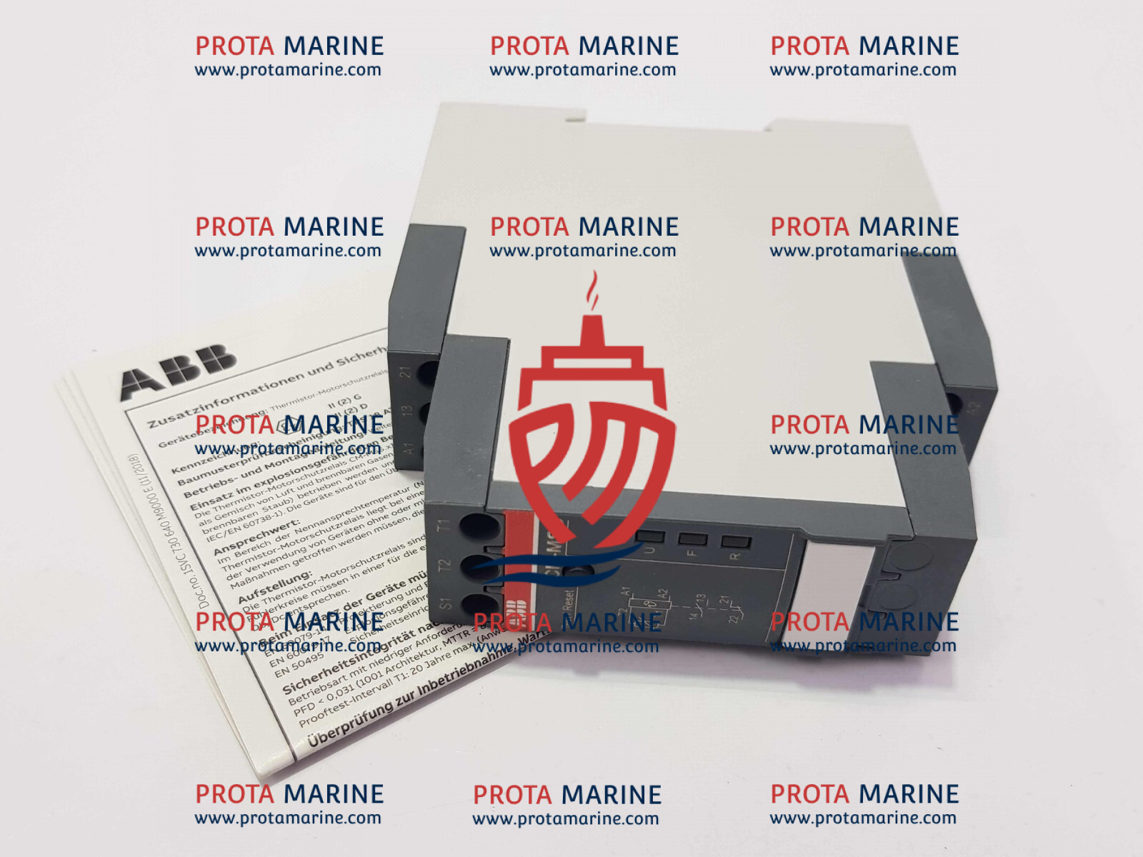 ABB CM-MSS.31S Thermistor Motor Protection Relay | PTC | ATEX Certified