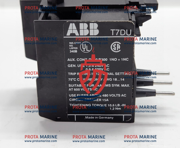 ABB T7DU Thermal Overload Relay 0.6-1.0A | Marine Ship Spares - Image 4