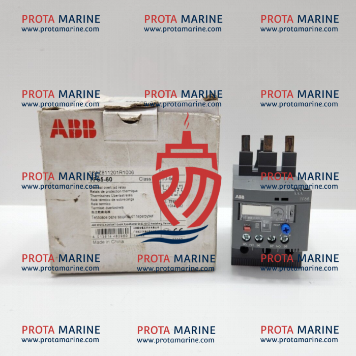 ABB TF65-60 Thermal Overload Relay 1SAZ811201R1006 – Marine Motor Protection