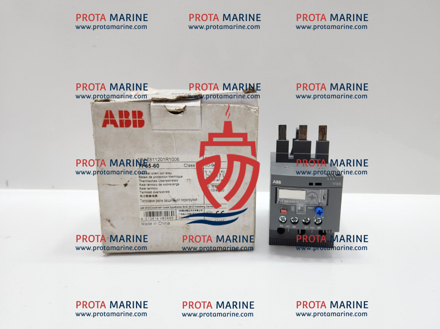ABB TF65-60 Thermal Overload Relay 1SAZ811201R1006 – Marine Motor Protection