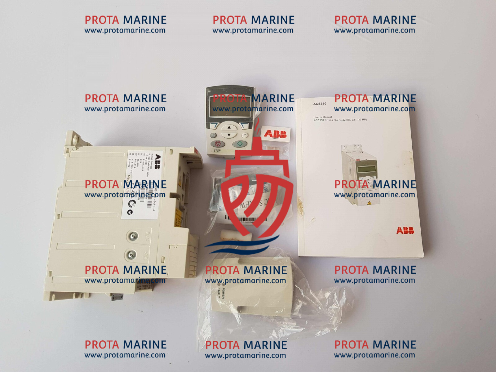 ABB ACS355-03E-04A1-4 Frequency Converter Drive with ACS-CP-D Control Panel