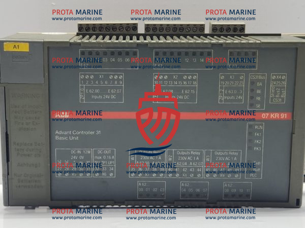 ABB Advant Controller 31 07KR91 Basic Unit | Marine Automation - Image 2