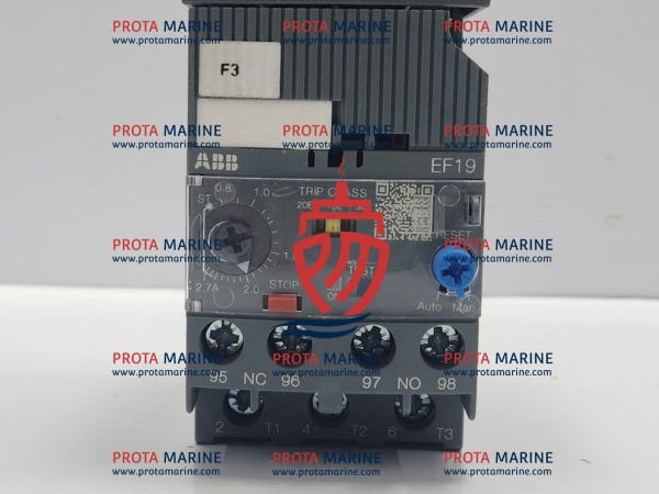 ABB AF09Z-30-01-21 Contactor with EF19-2.7 Electronic Overload Relay - Image 3