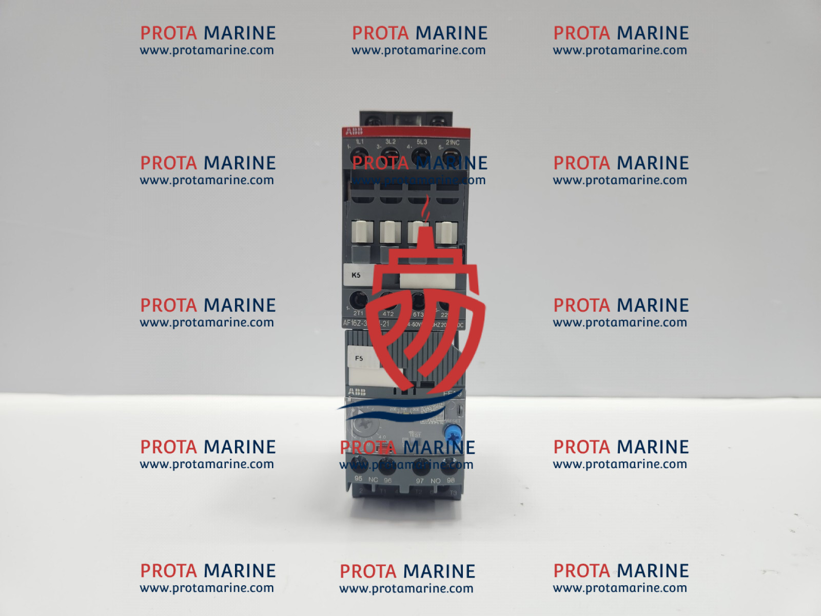 ABB AF16Z-30-01-21 Contactor with EF19-6.3 Electronic Overload Relay