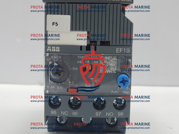 ABB AF16Z-30-01-21 Contactor with EF19-6.3 Electronic Overload Relay - Image 3