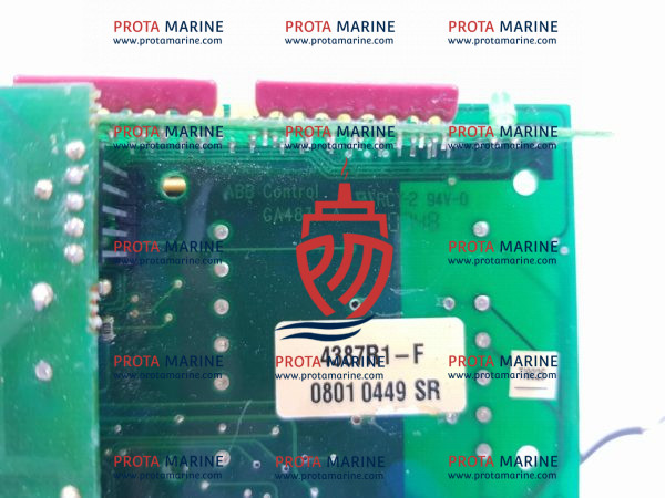 ABB GA4831-A PCB Control Card 4387R1-F GA4805-A F1 | Marine Automation - Image 2