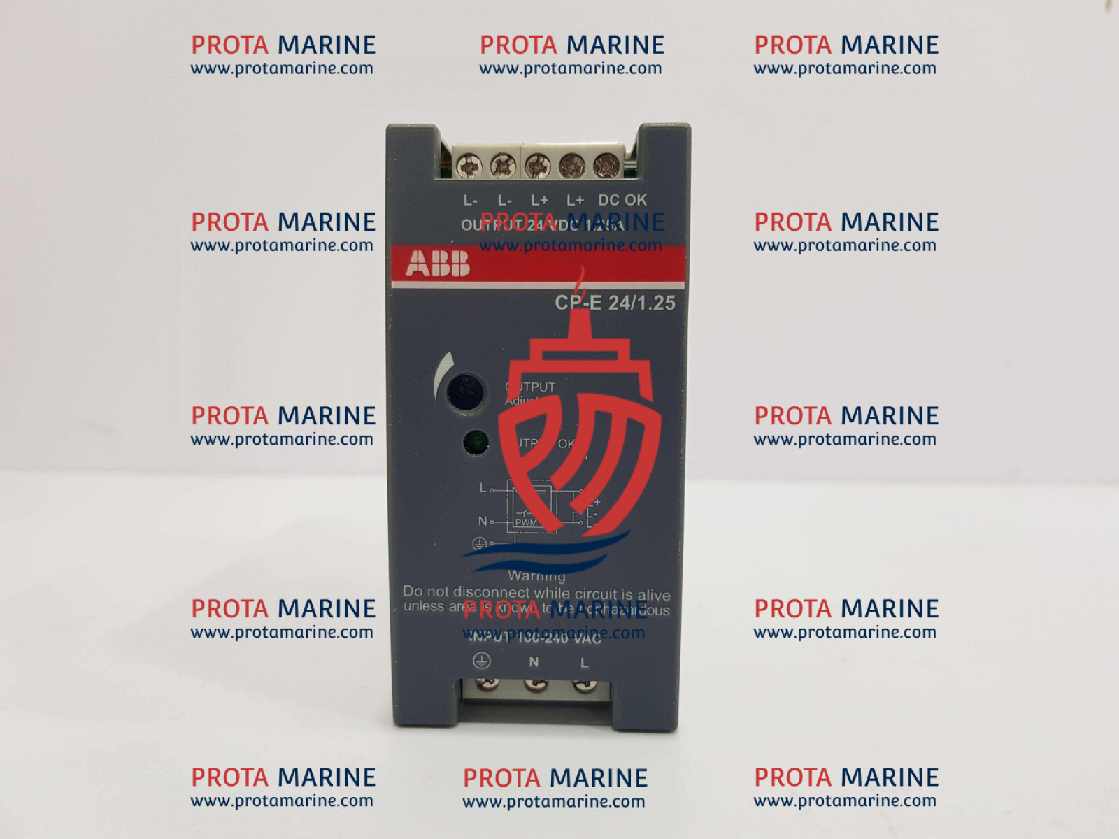 ABB CP-E 24/1.25 Switch Mode Power Supply 24VDC 1.25A 1SVR427031R0000