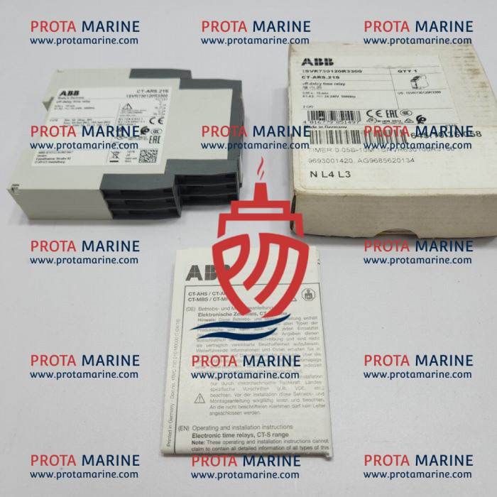 ABB CT-ARS.21S Off Delay Time Relay 1SVR730120R3300 | Marine Control