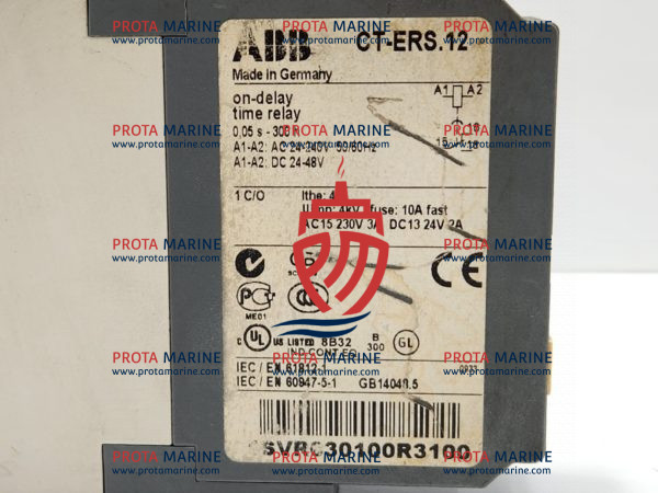 ABB CT-ERS.12 On-Delay Time Relay 1SVR030100R3100 Marine Control - Image 4
