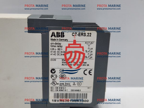 ABB CT-ERS.22 On-Delay Time Relay 1SVR630100R3300 for Marine Control Systems - Image 4