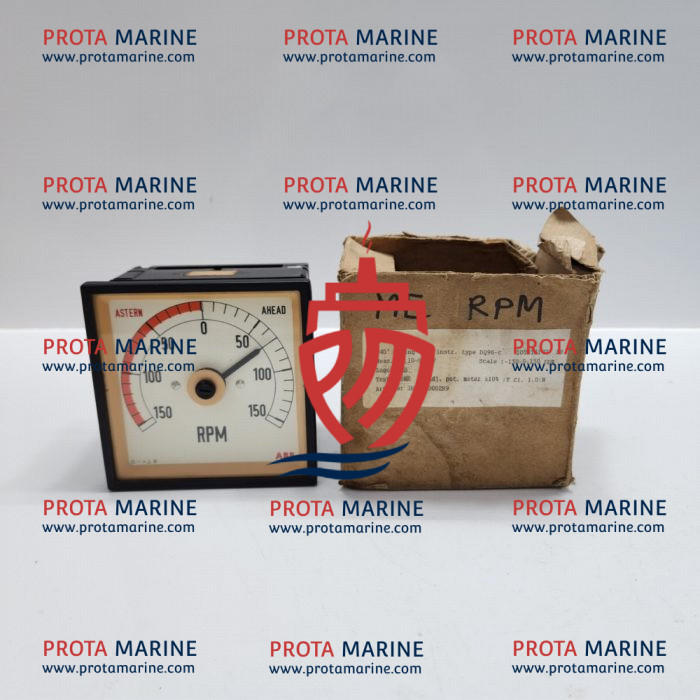 ABB DQ96-C RPM Meter | Marine Moving Coil Speed Instrument