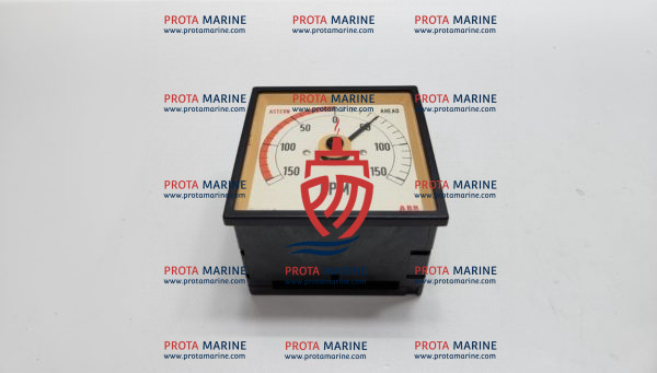 ABB DQ96-C RPM Meter | Marine Moving Coil Speed Instrument - Image 4