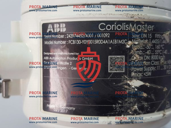 ABB FCB130 CoriolisMaster Mass Flowmeter FCB130-Y0Y0015R0D4A1A1B1M2C - Image 2