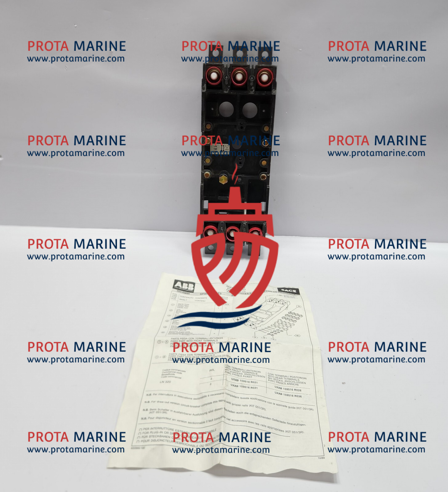 ABB Fixed Part Plug-In for Circuit Breaker LN 160 200 SID 20 11 009