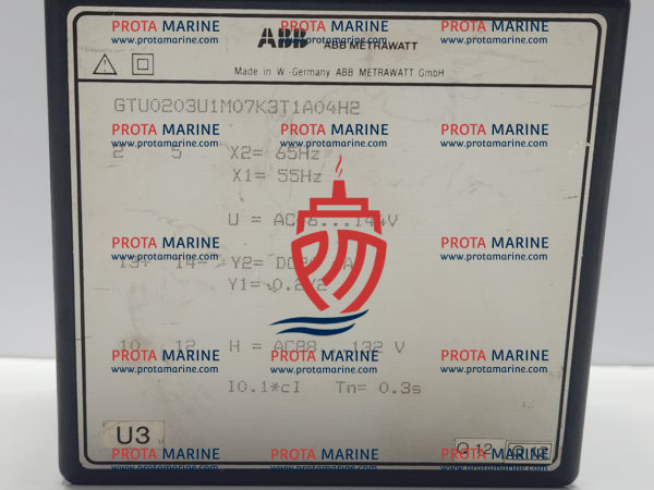 ABB Metrawatt GTU0203U1M07K3T1A04H2 Frequency Transducer for Marine Systems - Image 2