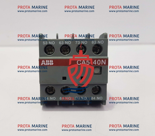 ABB CA5-40N Auxiliary Contact Block for Marine Motor Control Systems - Image 2