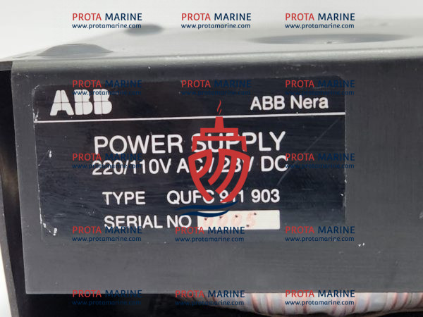 ABB Nera QUFC 911 903 Power Supply 220/110V AC to 28V DC Marine - Image 2