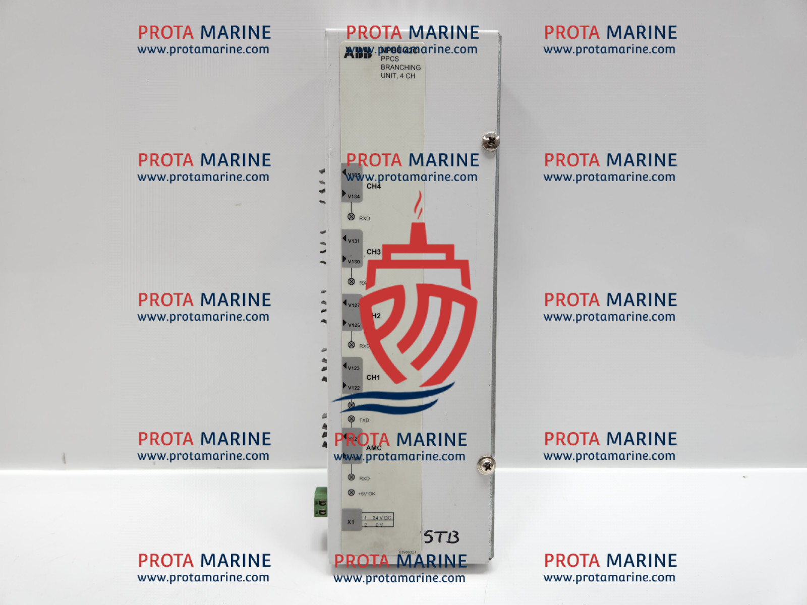 ABB NPBU-42C PPCS Branching Unit 64011821D - 4 Channel Marine Automation