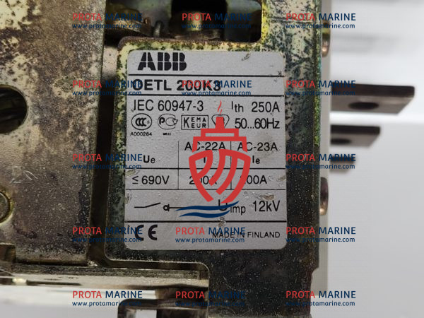 ABB OETL 200K3 Load Break Disconnect Switch 250A | Marine Electrical Supply - Image 4