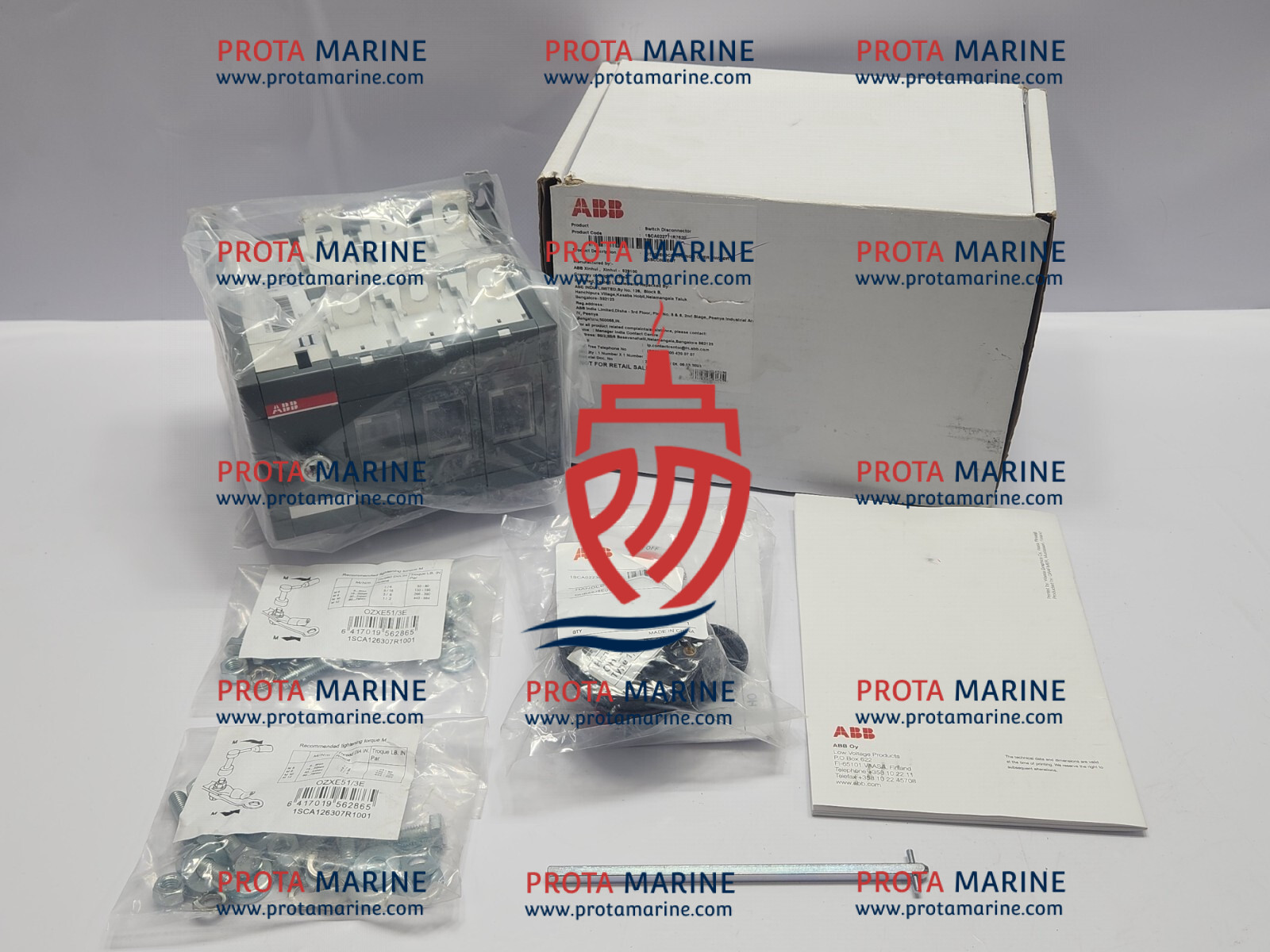 ABB OT200E03C Change-Over Switch 1SCA022771R7520 | 200A 3-Pole Marine