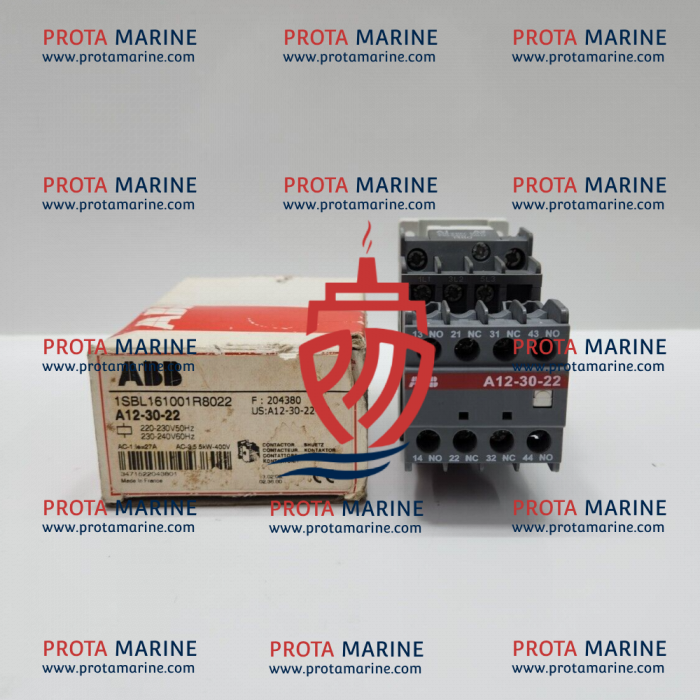 ABB A12-30-22 Contactor 1SBL161001R8022 | Marine Switchboard & Motor Control