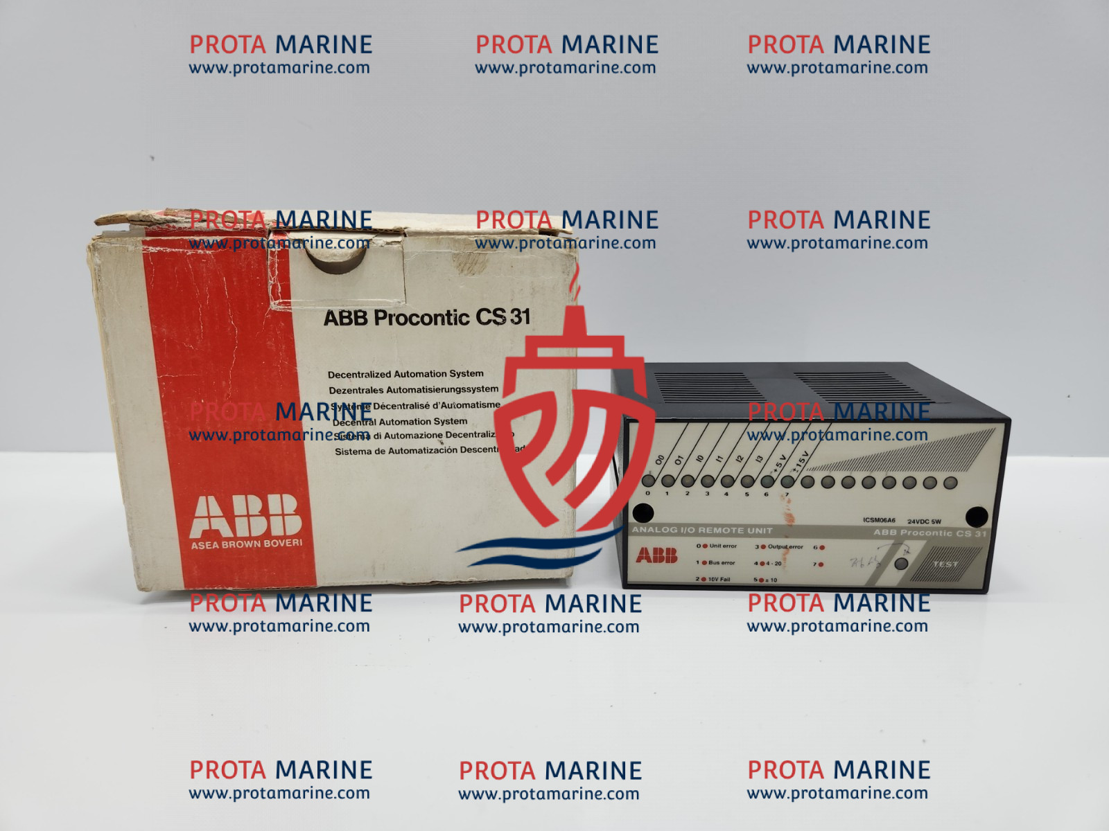 ABB Procontic CS 31 ICSM06A6 Analog I/O Remote Unit | Ship Spares