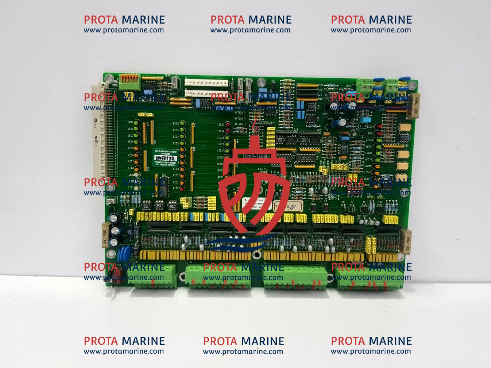 ABB QHFQ 200 Q-TAGG Terminal Board D3 3BNM005405R1 V1.6 Marine Automation